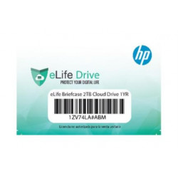 HP TARJETA 2TB CLOUD .